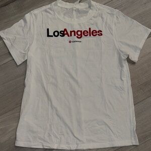 lululemon athletica White Los Angeles Tee